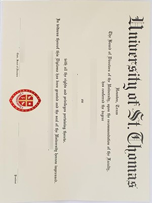 Can i order a fake University of St. Thomas degree 