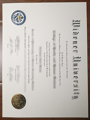 Purchase a fake Widener University degree for a job