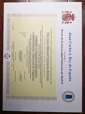 Buy a fake Universidad Politecnica de Madrid degree