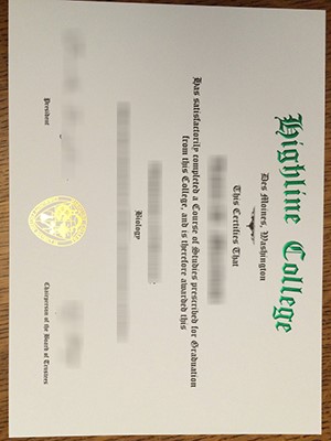 How to purchase a fake Highline College degree onli