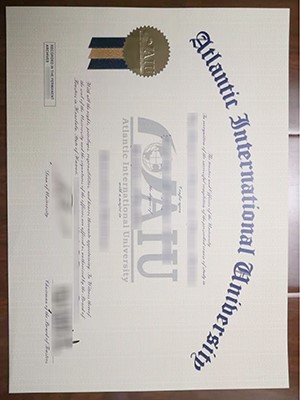 How to order a fake Atlantic International Universi