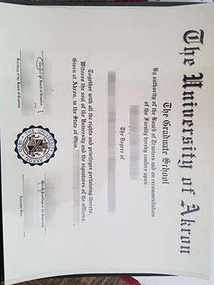 Order a fake University of Akron degree quickly onl