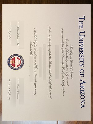Order a fake University of Arizona degree of the la
