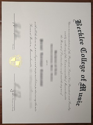 How long does to order a fake Berklee College of Mu