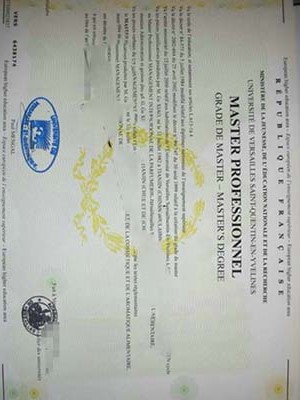 How to order a fake UVSQ degree from France?