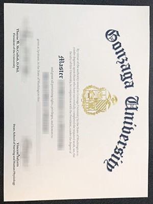 How long does to purchase a phony Gonzaga Universit