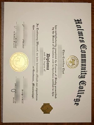 How can i purchase a fake Holmes Community College 