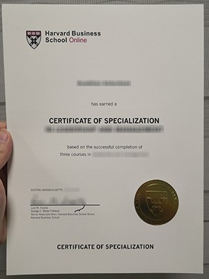 How to obtain a fake Harvard Business School certif