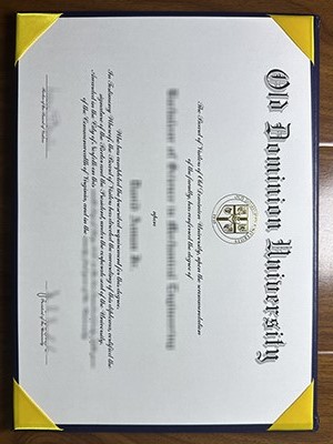 How to create a fake Old Dominion University diplom