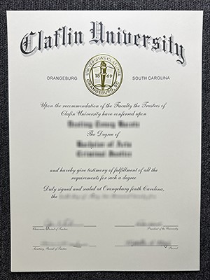 The best known ways to buy a fake Claflin Universit