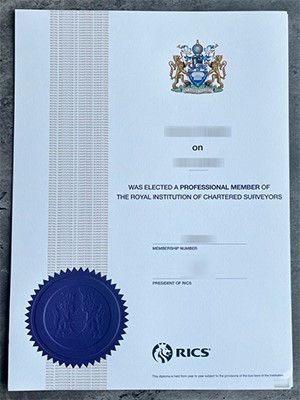Is it possible to purchase a fake RICS certificate 
