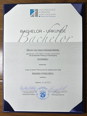 Is it possible to create a fake Hochschule Koblenz 