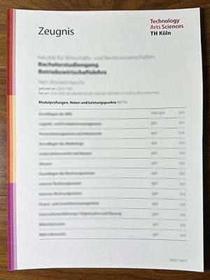 The easiest way to order a fake TH Köln zeugnis in