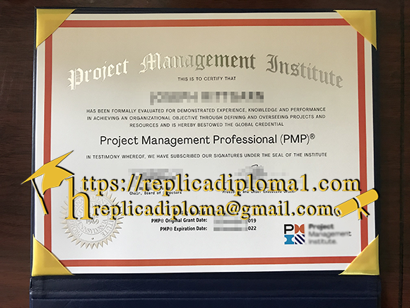 PMP certificate
