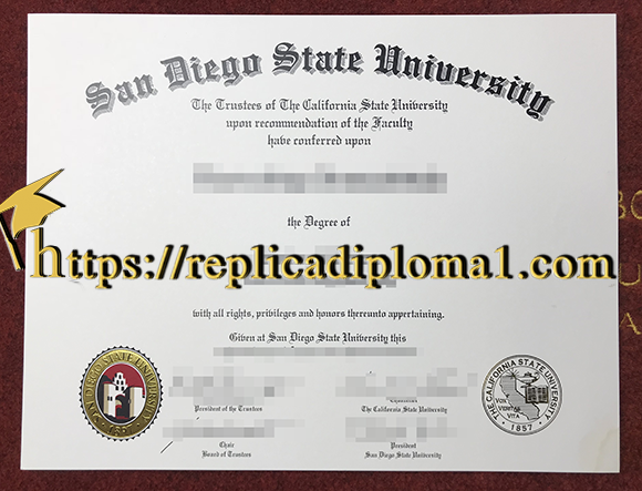 SDSU diploma